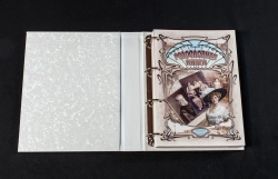 Семейная родословная книга "Свадебная - Серебро" в обложке из искусственной кожи