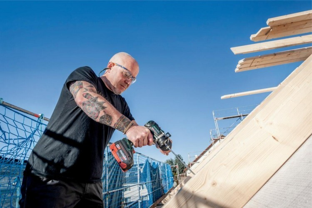 Дрель-шуруповерт аккумуляторная METABO BS 18 LTХ BL Quick i бесщеточная, без АКБ и ЗУ 602359850