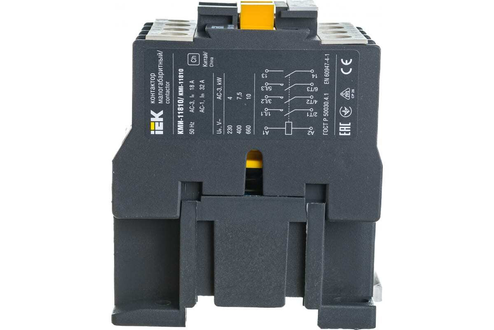 Контактор КМИ-11810 18А 24В/АС3 1НО IEK