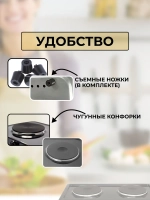 Эл.плитка (2 конф.) Мечта-211Ч черная