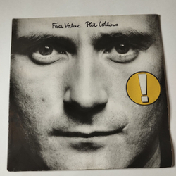 Винтажная виниловая пластинка LP Phil Collins Face Value (Germany 1981) You Know What I Mean