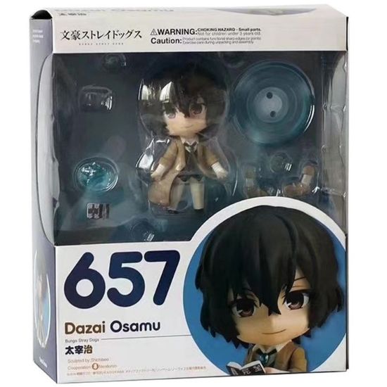 Фигурка нендороид Великий из бродячих псов, Осаму Дазай, 10 см