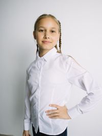 Рубашка "Белая" для девочки
