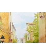 Холодильник арт серии NFM 200 CG серия Венеция с розами фото 3