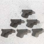 Набор из 6 фигурных бомбочек для ванны «Мужику, у которого есть всё» с ароматом кофе и шоколада