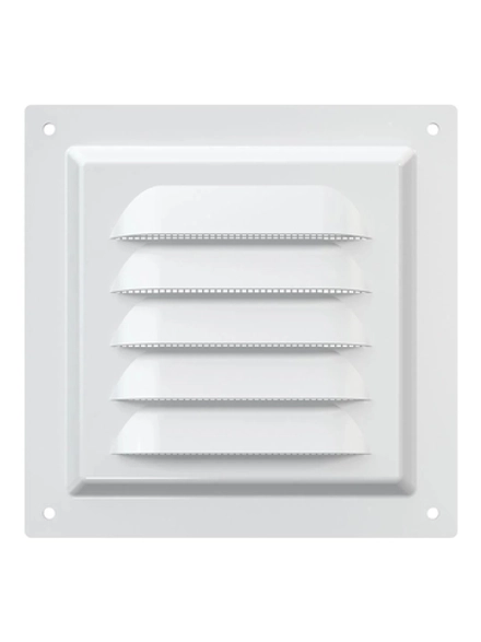 Решетка 125*125 1212МЭ вентиляционная с покрытием полимерной эмалью с сеткой 125х125 Сталь ERA title=