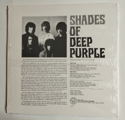 Винтажная виниловая пластинка LP Deep Purple Shades Of Deep Purple (USA 2006)