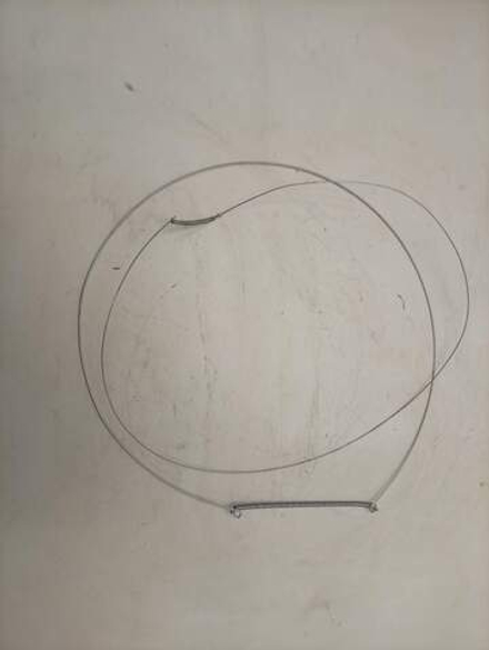 IWUE 4105 CIS кт28 Хомуты крепления манжеты для стиральной машины Indesit б/у