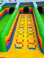 Коммерческий надувной батут «Дракончики», 16x11x8.5