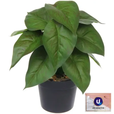 Цветок искусственный в горшке «Эпипремниум» 22см