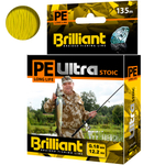 Плетеный шнур для рыбалки Brilliant Stoic Green 135m0.25 mm