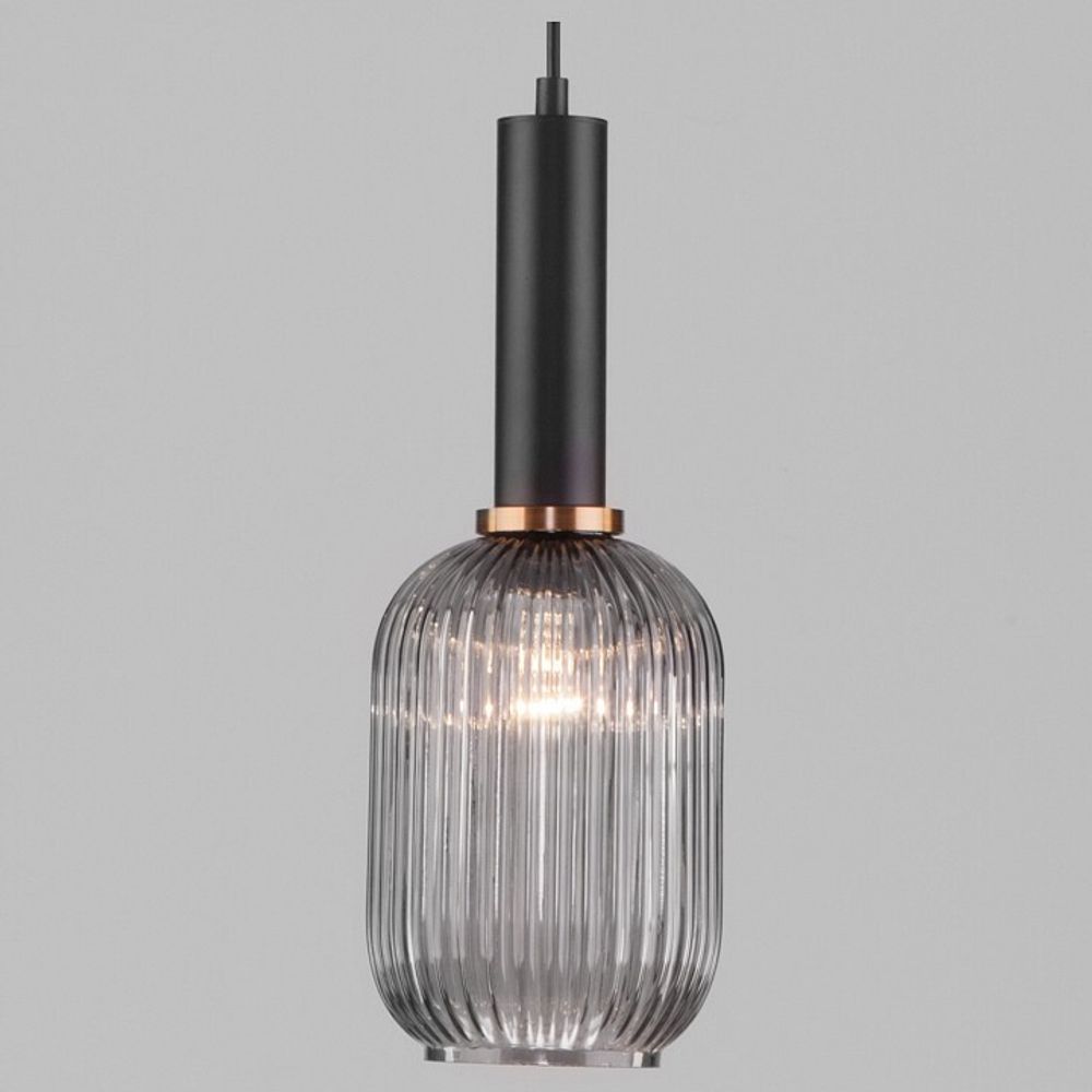 Подвесной светильник Eurosvet Bravo 50181/1 дымчатый