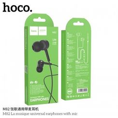 Qulaqcıq \ Наушники внутриканальные HOCO M82 с микрофоном черный