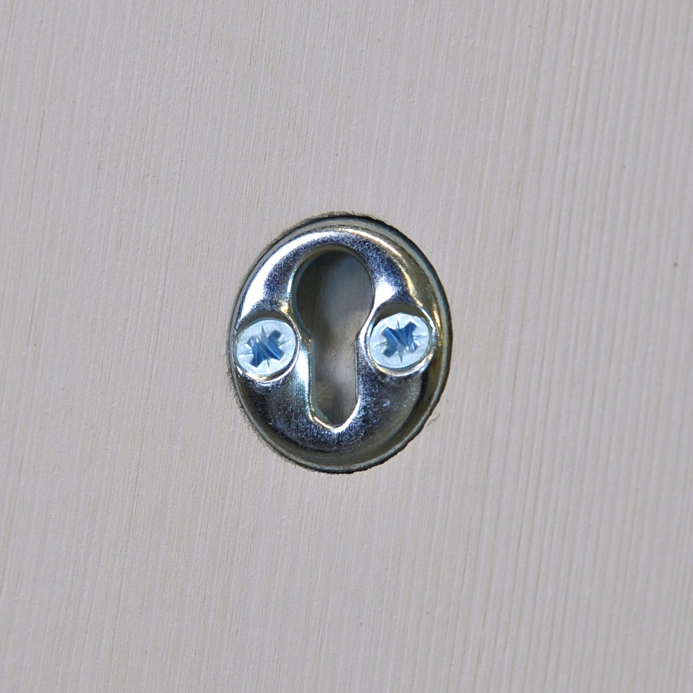 Зеркало настенное круглое, 81 81, Пиафорте, в раме, белое, Dipriz