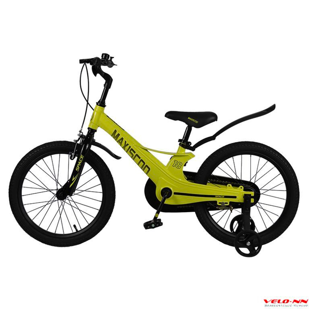 Велосипед 18" Maxiscoo Space Стандарт Желтый