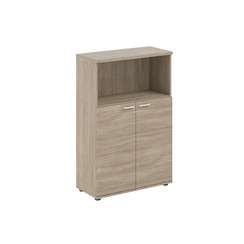 Шкаф средний с нишей 2-х дв., з. ст HDF Микс MX.811 780х356х1189