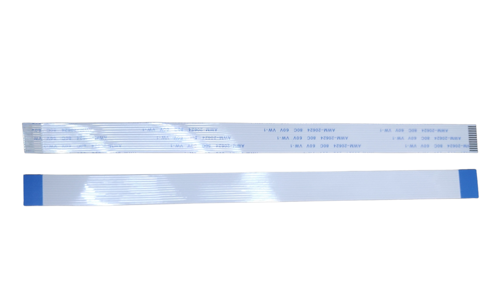 Шлейф FFC 12-pin Шаг 1.0mm Длина 20cm Прямой A-A AWM 20624 80C 60V VW-1