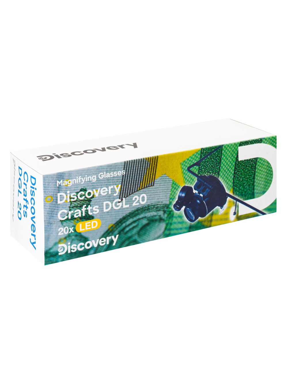 Лупа-очки Levenhuk Discovery Crafts DGL 20
