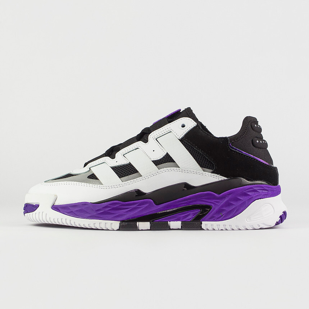кроссовки Adidas Niteball White / Purple