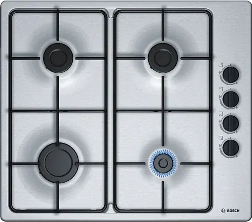 Встраиваемая газовая варочная панель Bosch PBP6B5B80