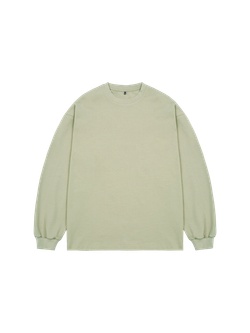 Лонгслив оверсайз (болотный) 230 г