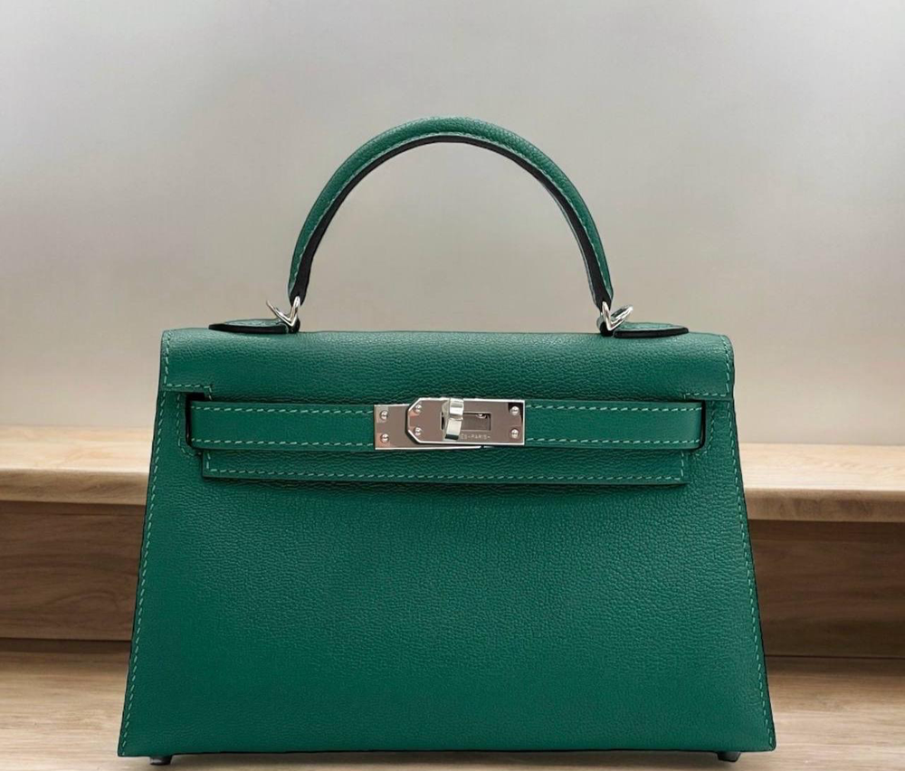 Сумка Hermes mini Kelly шевре