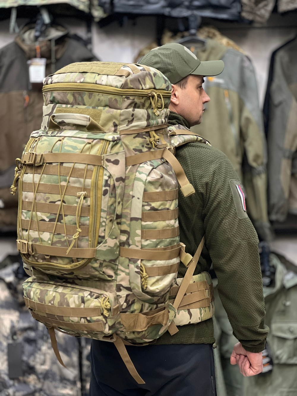 Рюкзак рейдовый 7.62, 100 л, Мультикам