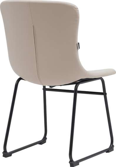 Кресло для посетителей Everprof Expo CF Экокожа Бежевый