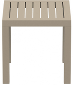 Столик пластиковый для лежака Siesta Contract Ocean Side Table, бежевый