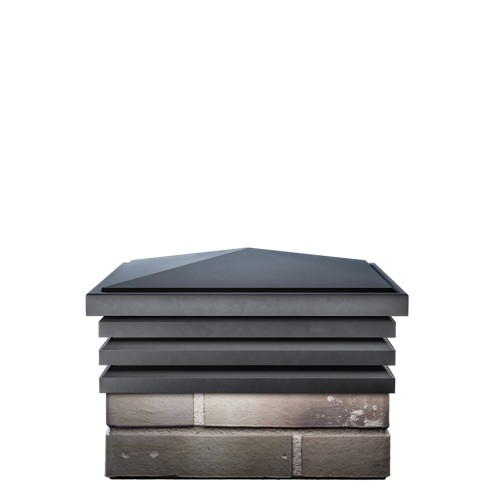 Колпак полимеркомпозитный Bona 385*385 (1,5 кирпича) серый