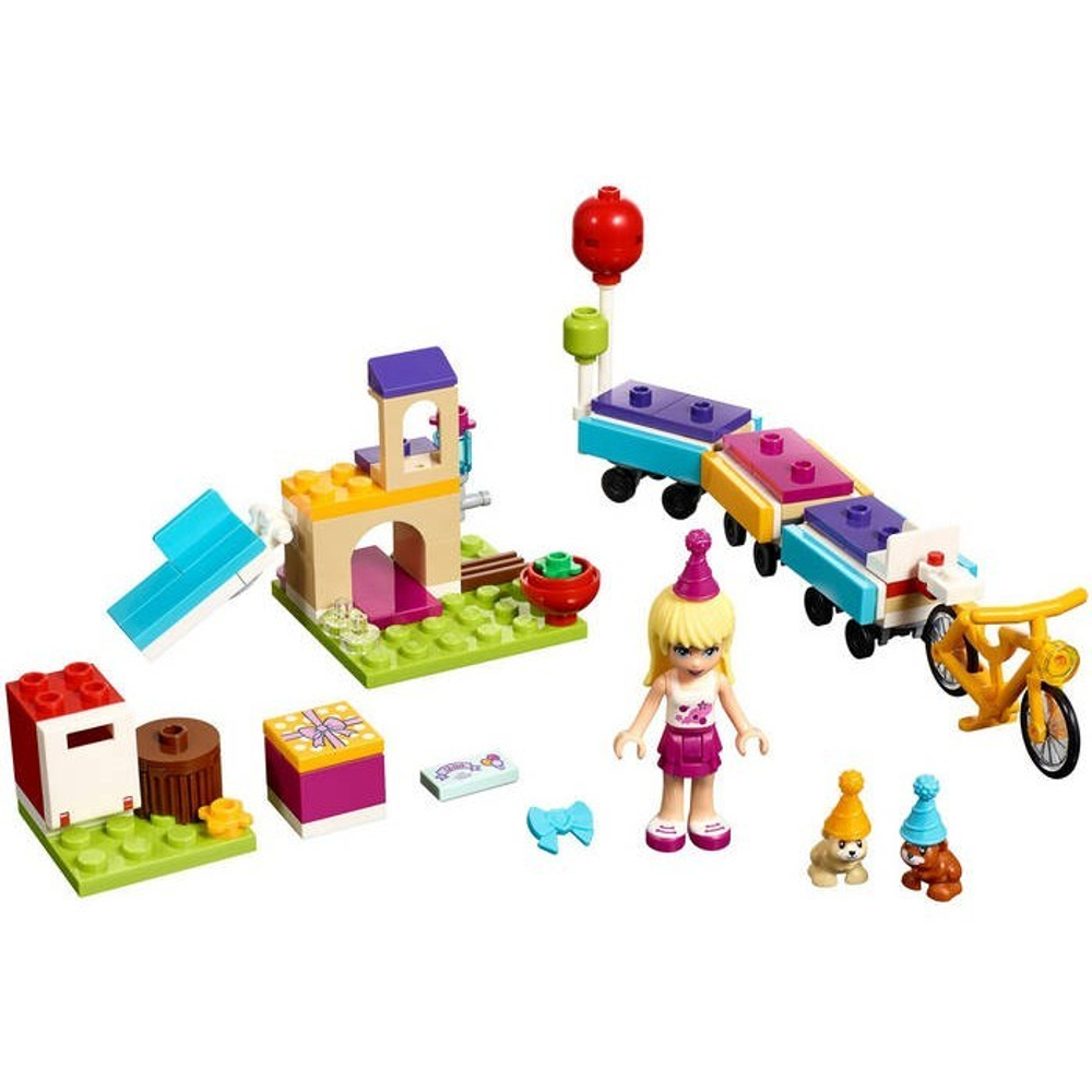 LEGO Friends: День рождения: Велосипед 41111 — Party Train — Лего Френдз Друзья Подружки