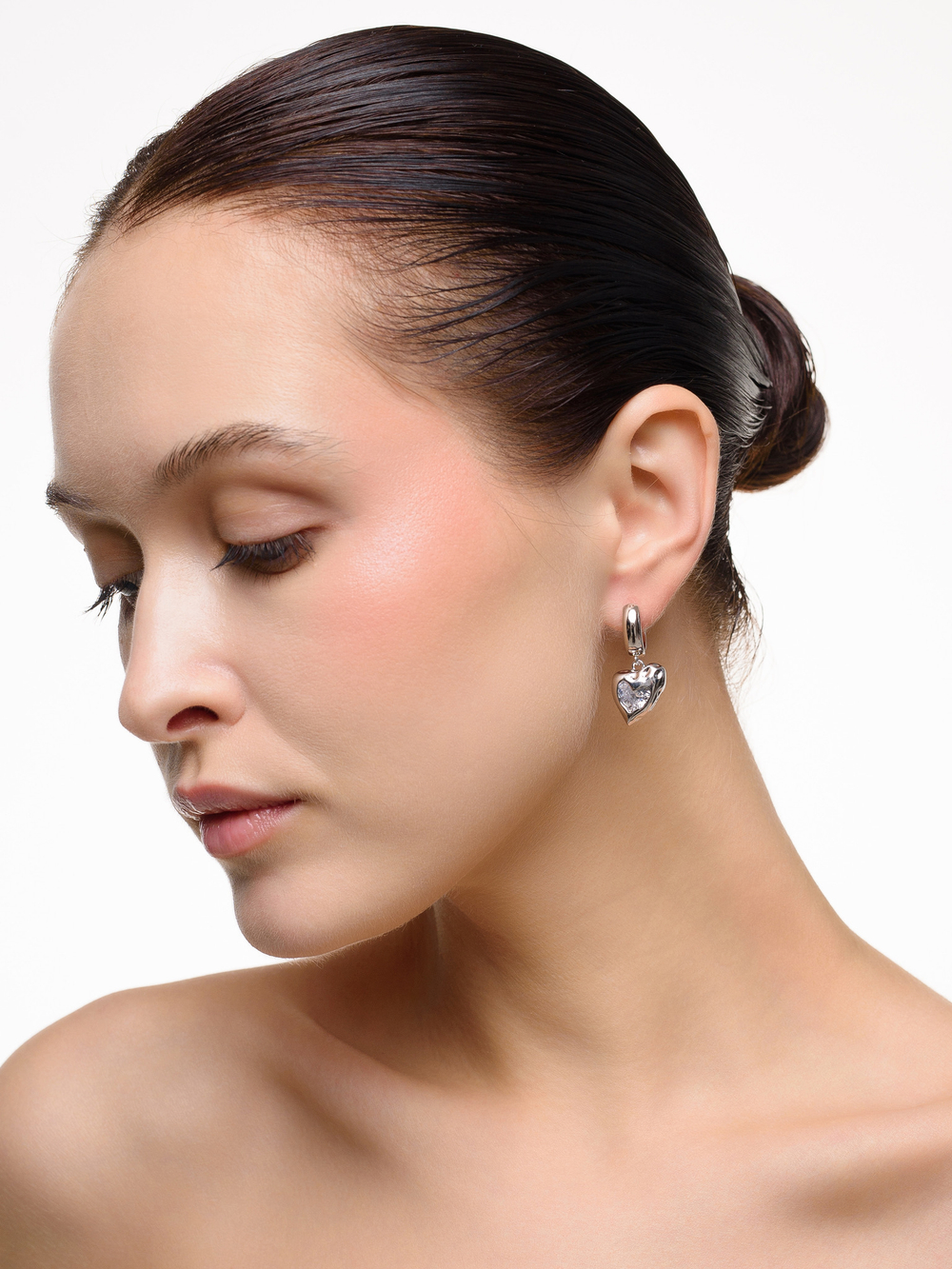 Cерьги "Ice Heart" Silver