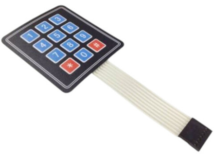 Матричная клавиатура 3x4