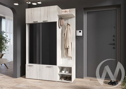 Прихожая Стелла (дуб крафт белый)