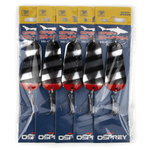 Блесна незацепляйка шумовая Osprey Grey Shark SDP25 (23гр, 5шт/уп)