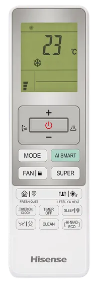 Настенная сплит-система Hisense AS-10UW4RXVQH01A(B) Vision Pro 2.0 Carbon Superior DC Inverter