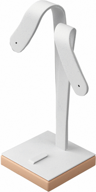 Подставка для гарнитура/ушки/2 отверстия/язычок/квадратное основание/Н-110 мм.