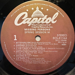 Missing Persons - Spring Session M (Япония 1982г.)