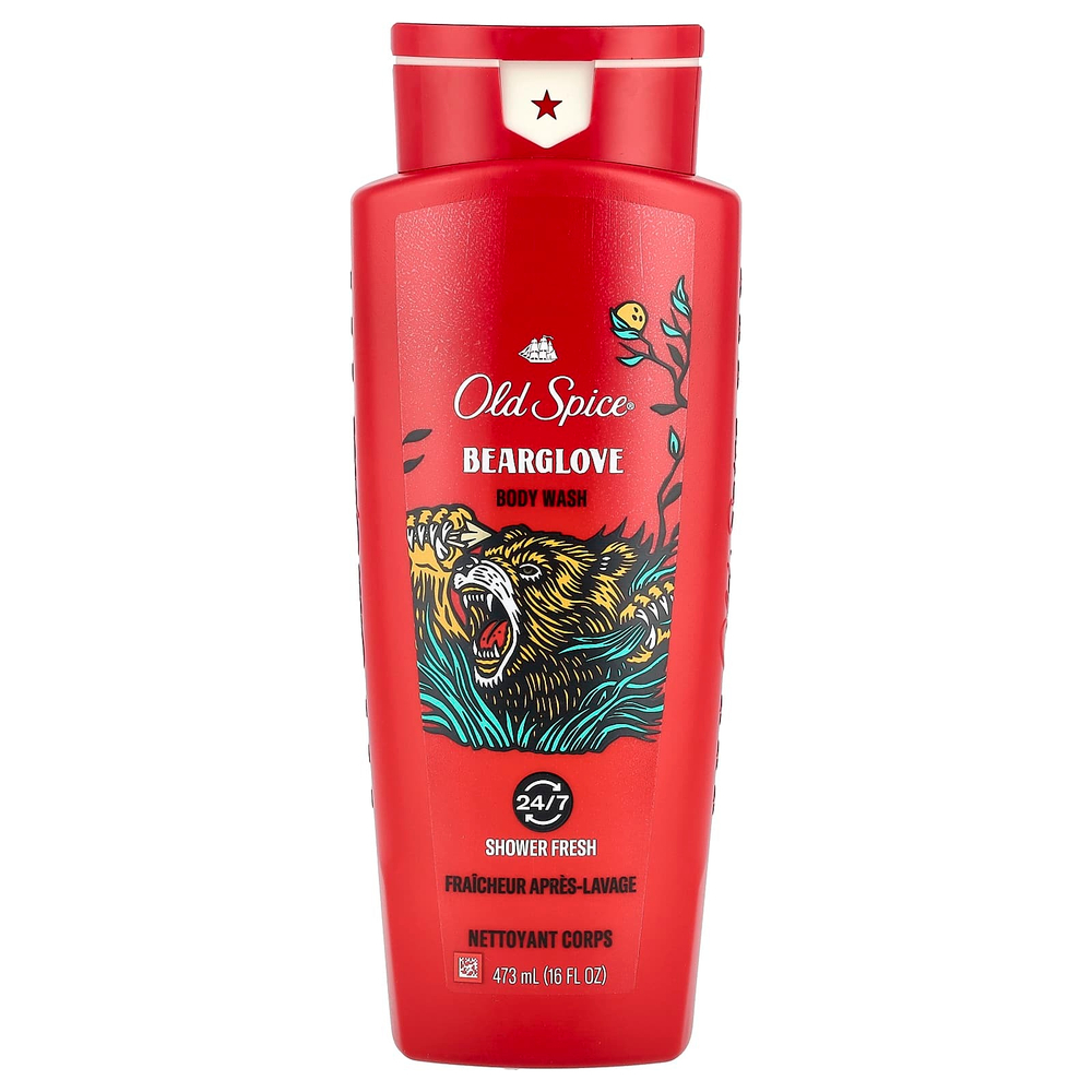 Old Spice, Гель для душа, Bearglove, 473 мл (16 жидк. унц.)
