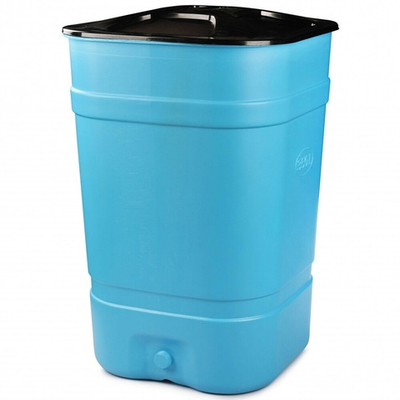 Бочка-бак 350л квадратный с крышкой