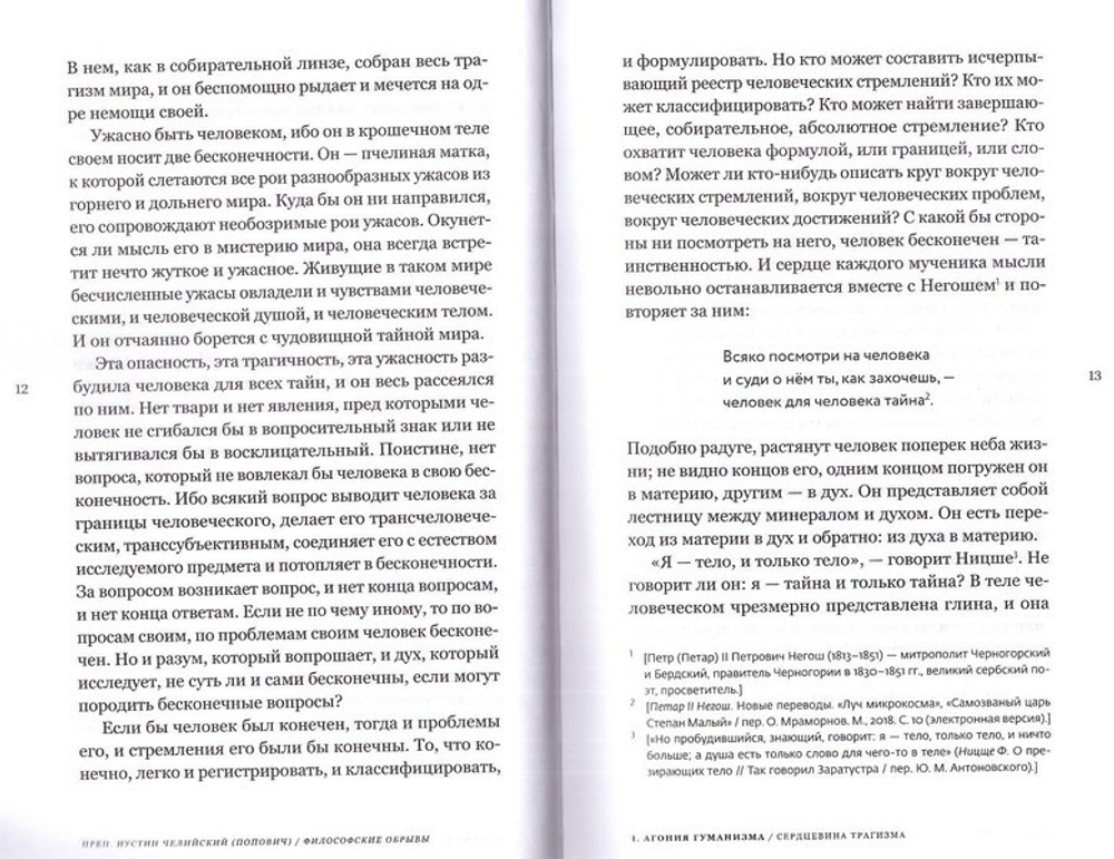 Философские обрывы. Прп. Иустин Челийский (Попович)