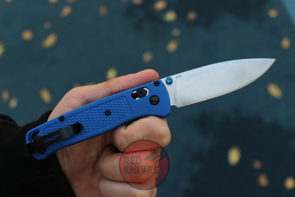 Нож Benchmade 535 Bugout Синий Нейлон НСБ А+++ 535BLUST