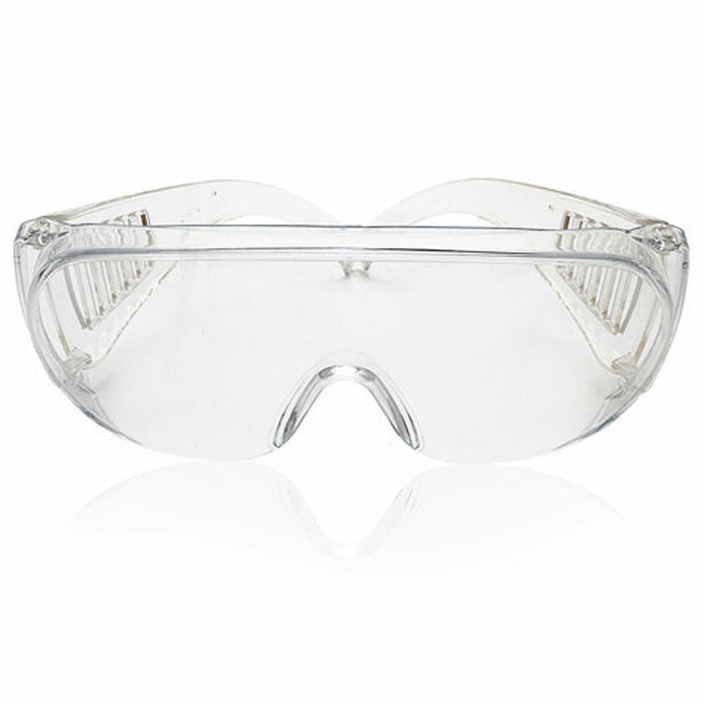 Очки защитные открытые ЕЛАНПЛАСТ "Люцерна", прозрачные, ударопрочный поликарбонат, ОЧК304