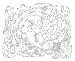 [Vol.7] Polar Bear's Adventure Cruise. Coloring Book