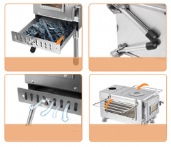 Печка KingCamp KA2320 Hot Tent Stove Plus