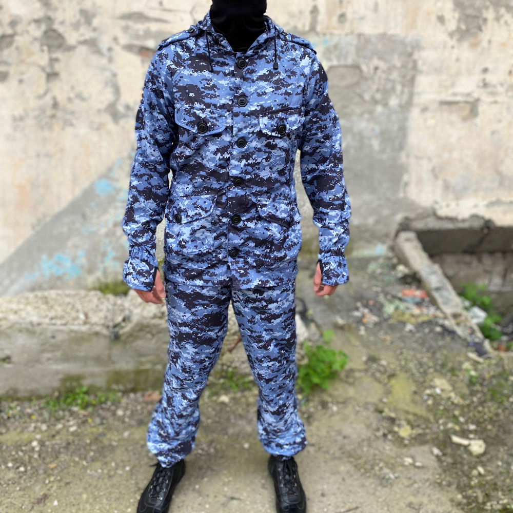 Костюм маскировочный Сумрак / весна лето / синяя цифра