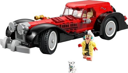 Конструктор LEGO Disney 43277 Машина Круэллы Де Виль