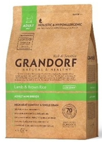 Grandorf 3кг Mini Holistic Lamb & Turkey для собак малых пород, ягненок с индейкой