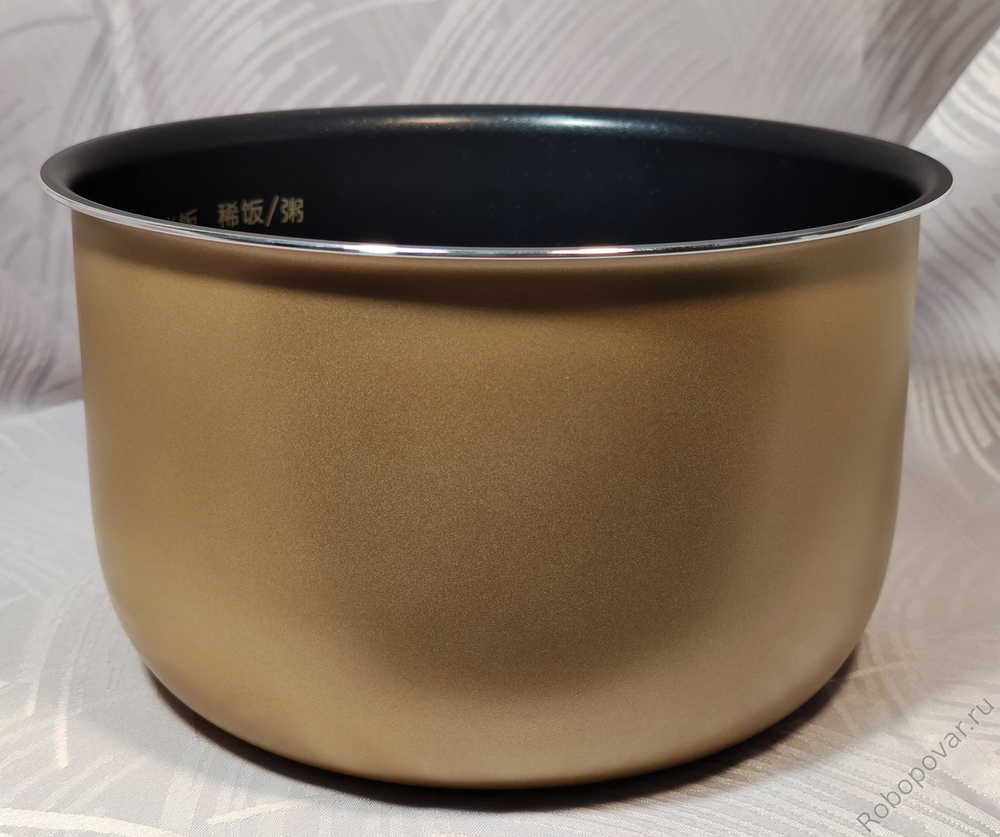 Чаша (кастрюля) с тефлоновым покрытием для мультиварок на 5 литров