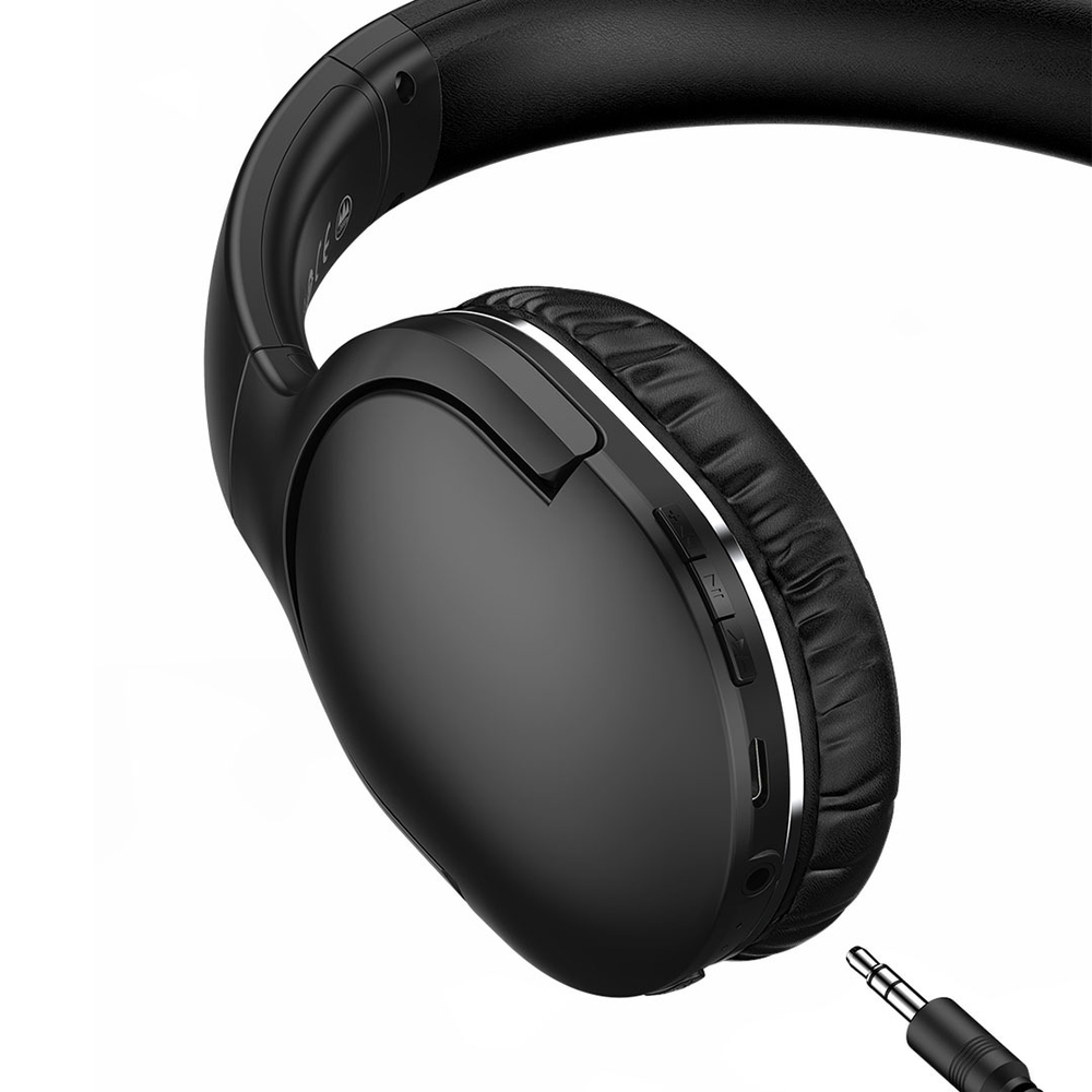 Беспроводные наушники Baseus Encok Wireless Headphone D02 Pro - Black